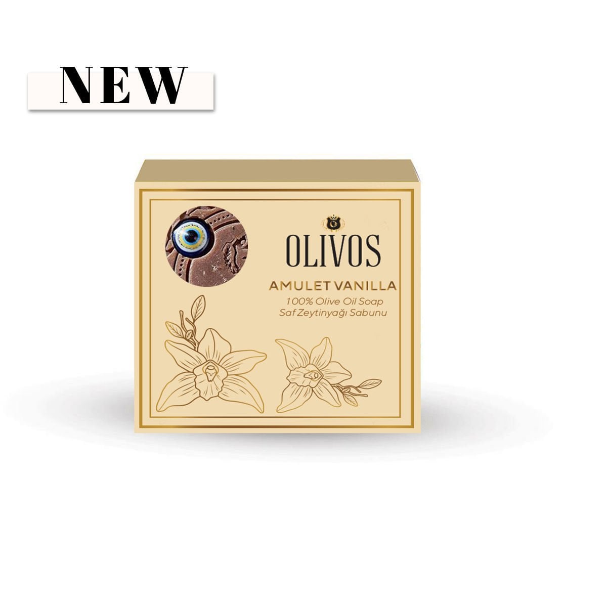 Olivos Amulet Vanilyalı Zeytinyağı Sabunu 100 GR