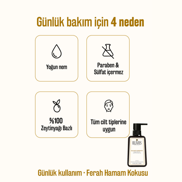 %100 Doğal Keçi Sütü Ve Zeytinyağlı Banyo Ve Duş Jeli Kuru Cilt Nemlendirici Ve Besleyici 750 ml