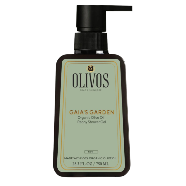 %100 Doğal Şakayık Kokulu Zeytinyağlı Banyo Ve Duş Jeli Kuru Cilt Nemlendirici Ve Besleyici 750 ml
