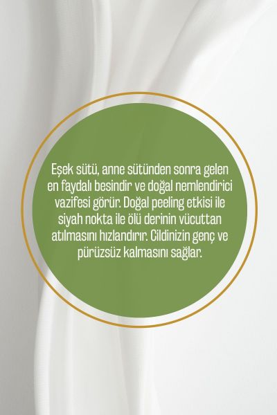 %100 Doğal Eşek Sütü Ve Zeytinyağlı Katı Sabun Eşek Sütlü El Sabunu Yoğun Nemlendirici 150 Gr 4 ADET
