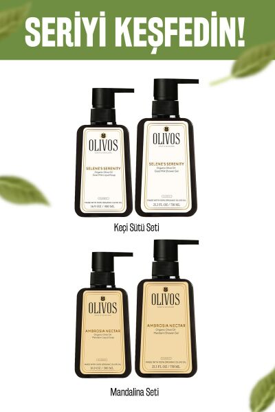 Hamam Kokulu Zeytinyağlı Duş Jeli & El Sabunu Seti – Doğal, Kalıcı Ferahlık (750 ml + 500 ml)