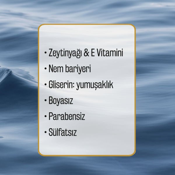 Poseidon’s Mist Zeytinyağlı Bergamot Kokulu Sıvı Sabun Refill 1500 ML (3x500 ML) Ekonomik Paket
